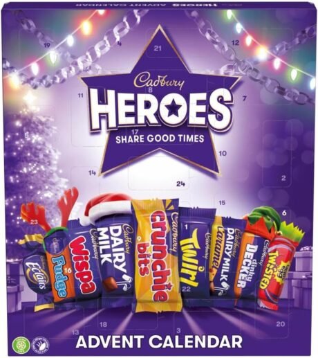 Cadbury Heroes Advent Calendar Chocolate